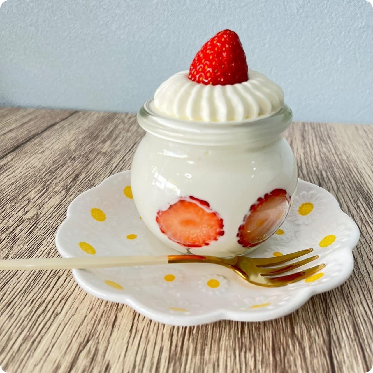 いちごの瓶ショート